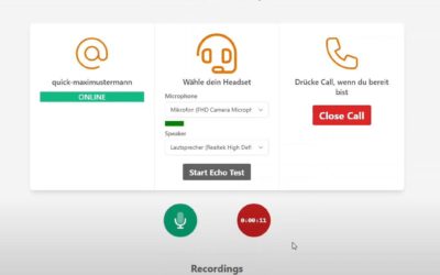 Podcast Interviews einfach aufnehmen mit Studio-Link Quick Web