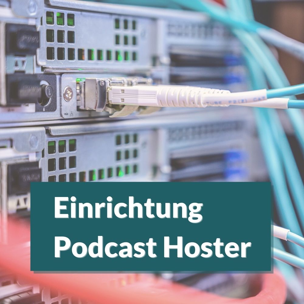 Einrichtung des Audio-Podcast-Hostings